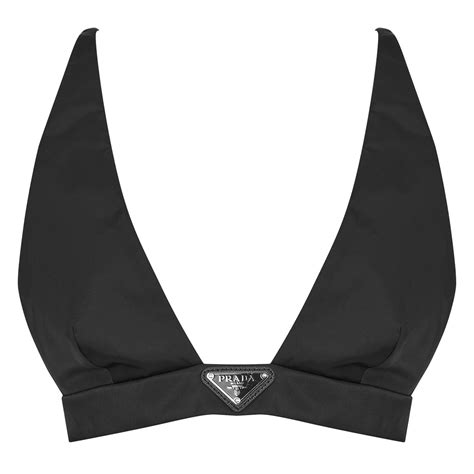 nylon triangle bra